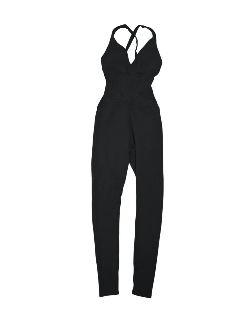 ALO Yoga Airbrush Sparks Fly Corset Onesie in Black